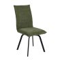Mayfabury Green Chenille Dining Chair – Black Metal Legs (2pk)