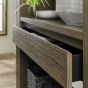 Logan Fumed Oak Display Cabinet by Bentley Designs | Style Our Home