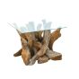 Layla Branchwood Square Lamp Table by Monologue | Style Our Home