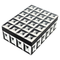 Storage Box Licia Big (Black/white) by  Richmond Interiors | Style Our Home