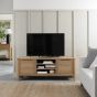 Chester Oak Entertainment Unit by Bentley Designs | Style Our Home