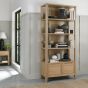 Chester Oak Open Display Unit by Bentley Designs | Style Our Home