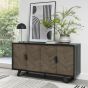 Emerson Weathered Oak & Peppercorn Wide Sideboard by Bentley Designs | Style Our Home