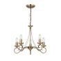 Traffano 5 Pendant Light Antique Brass by Gallary Living | Style Our Home