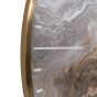 Oystano Large Grand Clock Bronze