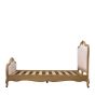 Chivaro 5' Linen Upholstered Bed Weathered