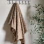 Chevronano Rabbit Faux Fur Throw Mink by Gallary Living | Style Our Home