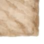 Chevronano Rabbit Faux Fur Throw Mink