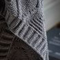 Chenillano Cable Throw Grey