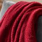 Teddano Fleece Throw Merlot