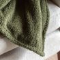 Teddano Fleece Throw Olive