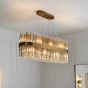 Colmar Long Chandelier Chandelier by RV Astley | Style Our Home