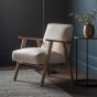 Neyland Natural Linen Armchair - Style Our Home