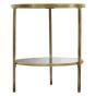 Hudson Champagne Side Table - Style Our Home