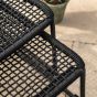 Sassaro Lounge Chair with Footstool Black by Gallery Living | Style Our Home
