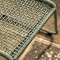 Sassaro Lounge Chair with Footstool Green by Gallery Living | Style Our Home