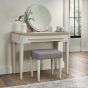 Larsen Scandi Oak & Soft Grey Dressing Table Setby Bentle by Designs | Style Our Home