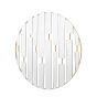 Cherano Round Mirror Champagne by Gallery Living | Style Our Home