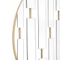 Cherano Round Mirror Champagne
