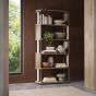 Duo Grey Oiled Oak Open Display Unit by Bentley Designs | Style Our Home