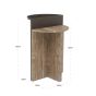 Russo Ash Brown End Table by Richmond Interiors | Style Our Home