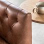 Daltaro Sofa Antique Brown Leather