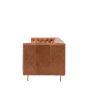 Daltaro Sofa Antique Brown Leather