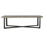 Deja Black and White Bone Inlay Coffee Table by Prestige Designs | Style Our Home