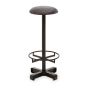 Bufvora Antique Blue Leather Bar Stool by Prestige Designs | Style Our Home