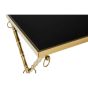 Arevixa Gold and Black Set Of 2 Nesting Tables