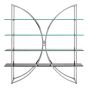 Vogara Curved Design Shelf Unit by Prestige Designs | Style Our Home