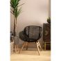 Sisara Black Rope Armchair