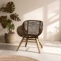 Sisara Black Rope Armchair