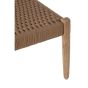 Axel Woven Rope Footstool
