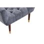 Shayrix Grey Chenille Stool