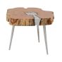 Alvoraq Acacia Wood Log Coffee Table