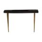 Asavora Black Acacia Wood Console Table