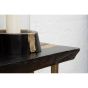 Asavora Black Acacia Wood Console Table