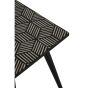 Deja Side Table With Bone Inlay