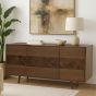 Salvenza Oak and Elm Wood Sideboard