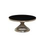 Anziora Coffee Table with Silver Base by Prestige Designs | Style Our Home