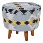 Cefivora Round Footstool by Prestige Designs | Style Our Home