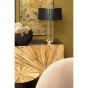 Gabello Ebony and Natural Bamboo Console Table