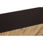 Gabello Ebony and Natural Bamboo Console Table