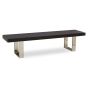 Ulmera Black Elm Wood Bench