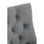 Anveta Grey Velvet and Gold Base Home Office Chair