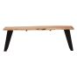Suraxon Acacia Wood with Live Edge Bench by Prestige Designs | Style Our Home