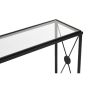 Axyvora Console Table With Black Finish Frame
