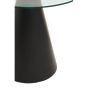 Azterra Round Clear Glass Top Dining Table