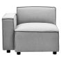 Toulix Grey Fabric Left Arm Modular Sofa